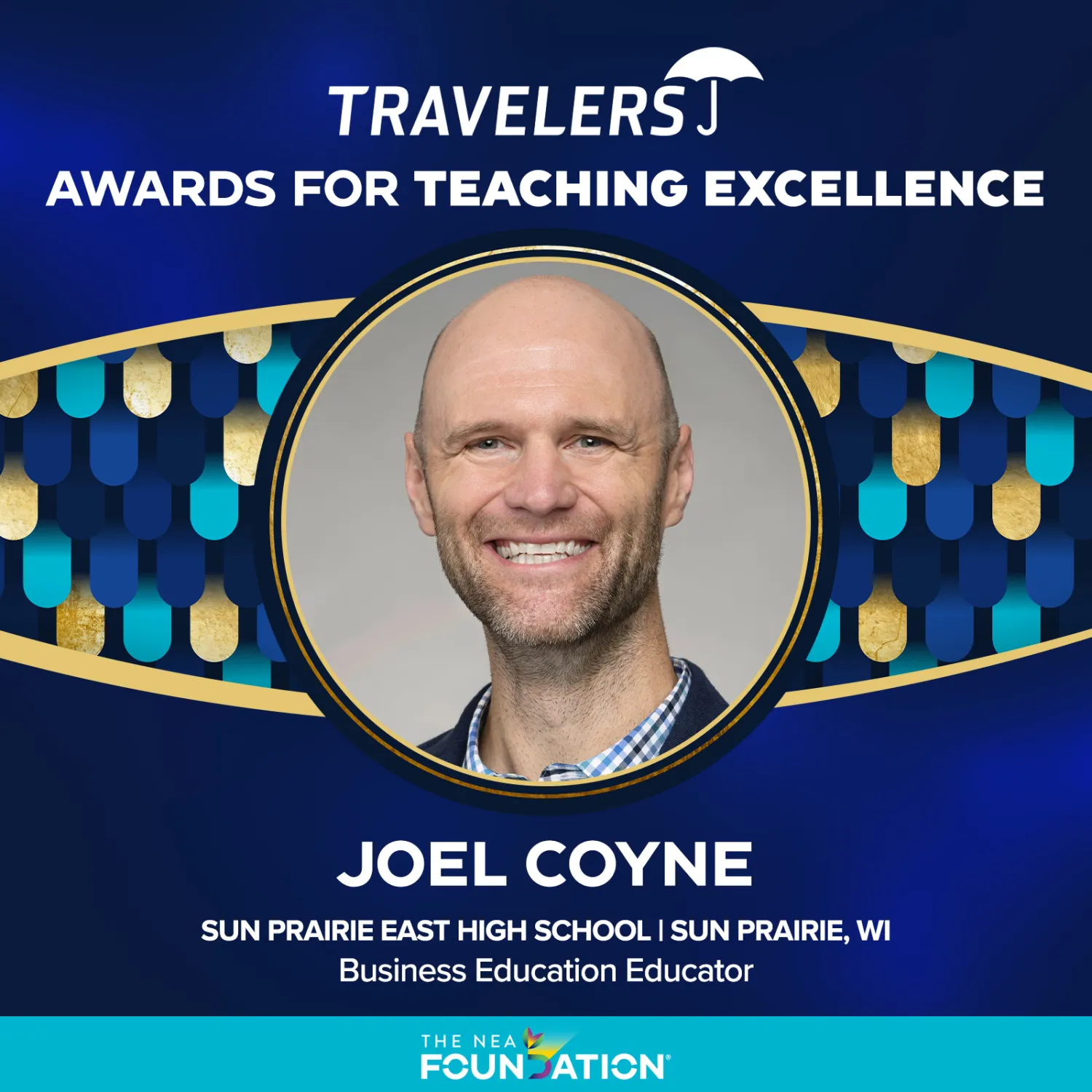 Teacher Joel Coyne