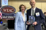 Joel Coyne and WEAC President