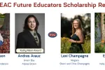 Scholarship winners graphic 2026
