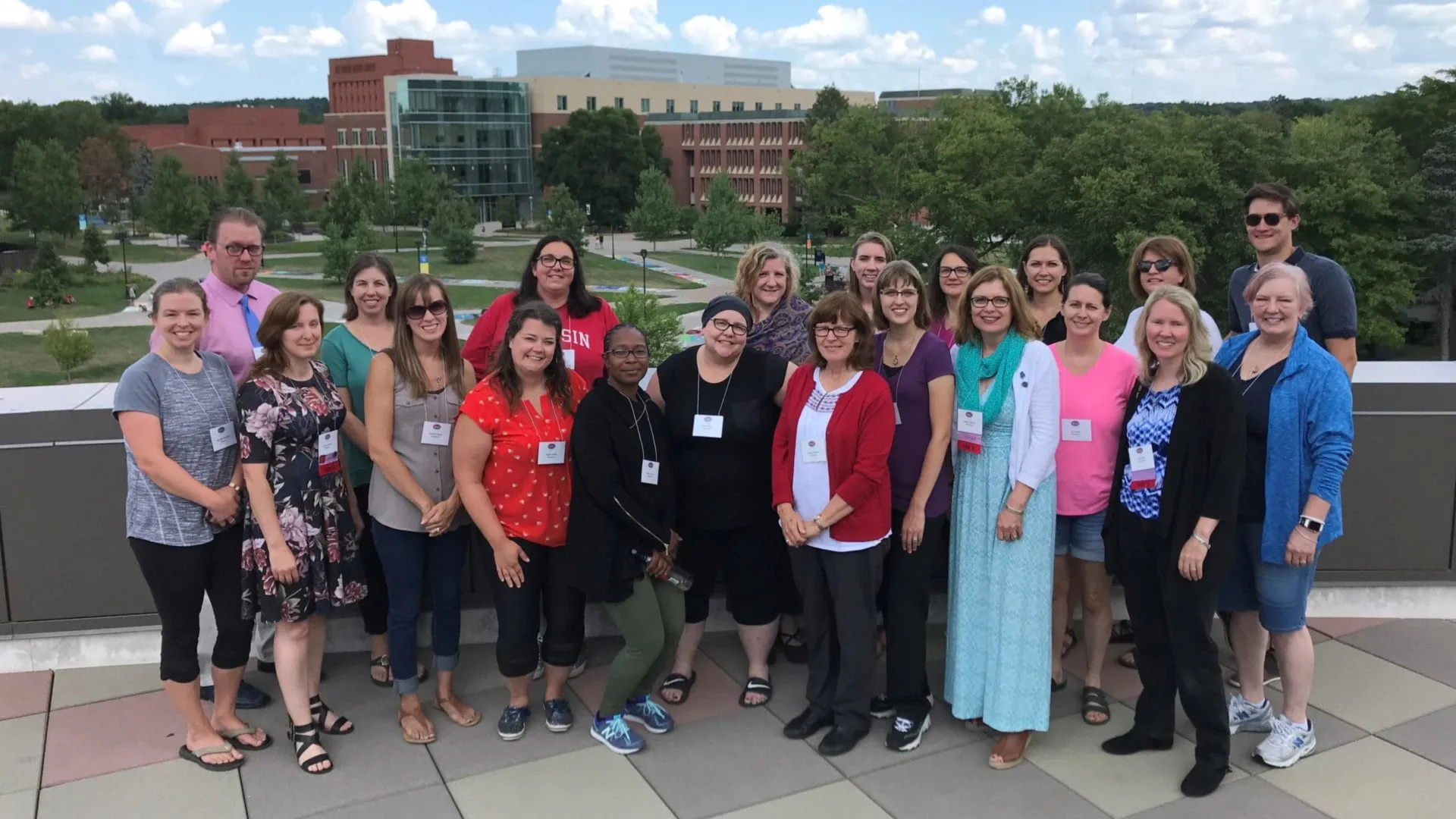 Group photo of national board certified teachers from the 2018 Jump Start program