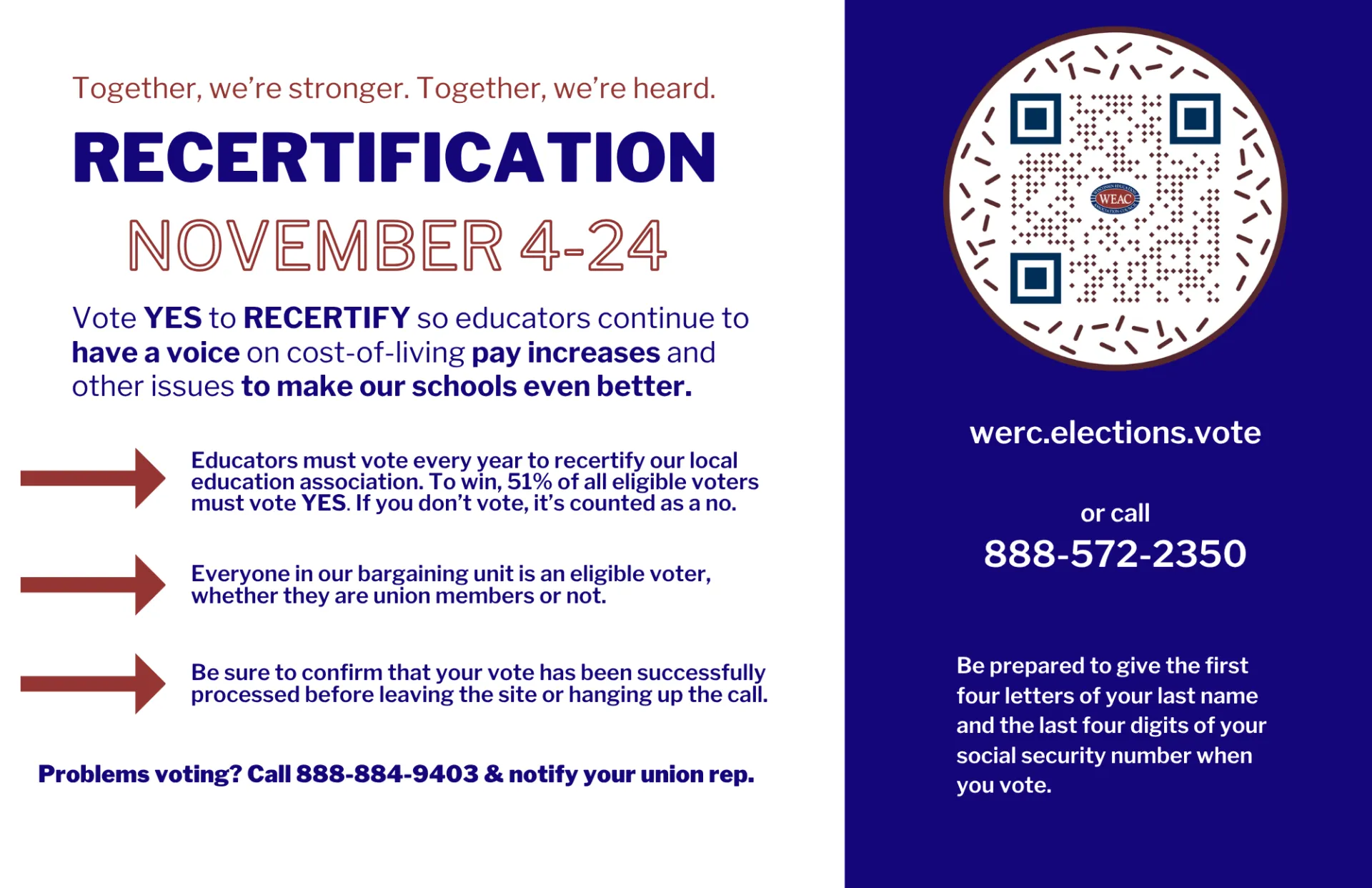 photo file of poster to hang in staff lunch rooms for recertification