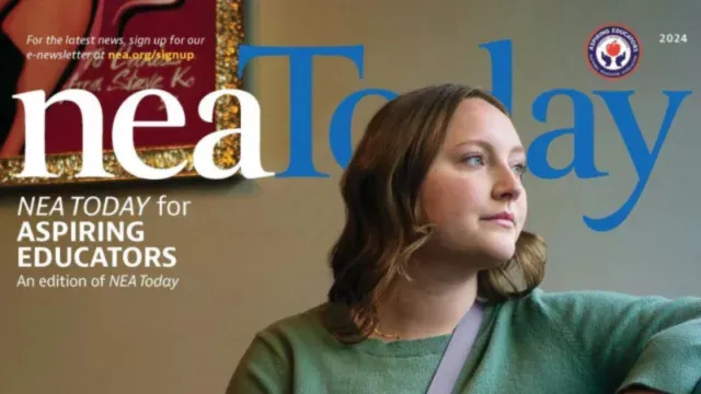 Aspiring Educators Association NEA Today online magazine cover
