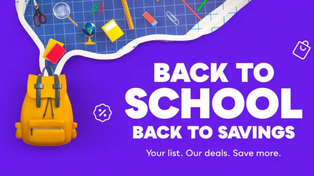 Back to school, back to savings Savers Club Discounts